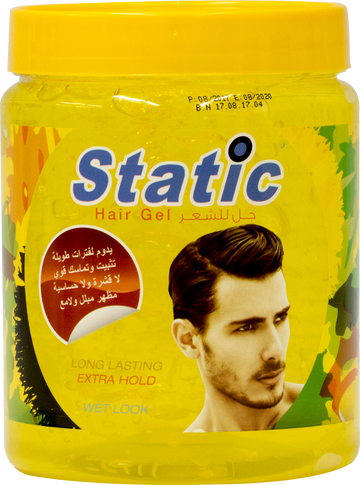 Static Hair Styling Gel 1000 ML Strong Hold Anti-Static, Long-Lasting Frizz Control & Non-Sticky Styling Gel